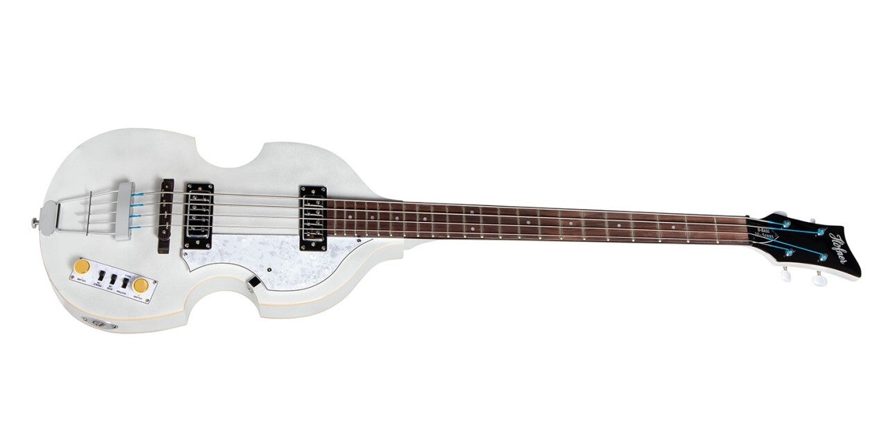 Pearl white violin sale